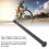 12x192mm Front Thru Axle Silver M12x1.75-22L 4