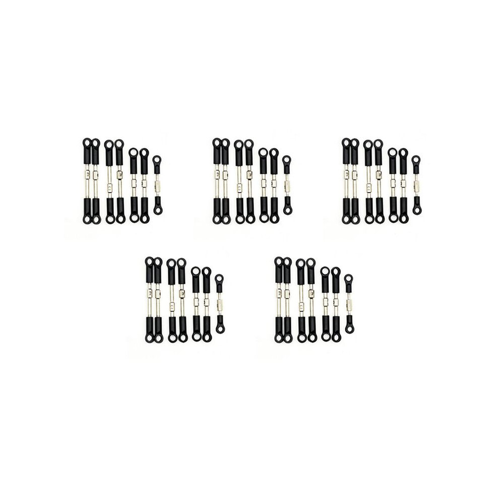 35Pcs Front Rear Tie Rod Linkage Servo Link Rod Set For 144001 144010 124016 124017 124019 Rc Car Spare Parts 4713918098378