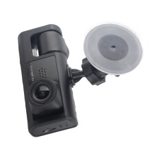 Dual Dash Cam 3in 1080P HD Car Recorder, Front & Inside, Loop Recording