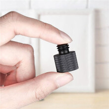 16 Pezzi Microfono 1/4 Maschio A 3/8 Femmina E 3/8 Maschio A 1/4 Femmina Adattatore A Vite per Fotocamera per Treppiede per Fotocamera