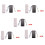 5X Universal Ceiling Fan Lamp Remote Control Kit AC 220V Timing Setting  Adjuste Wind Speed Transmitter Receiver 1
