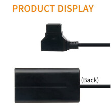 2X Opgerolde D-Tap Naar L-Serie F550 Batterij Dummy Kabel voor Feelworld/Atomos Shinobi Kleine Hd/Andycine Camera Monitor