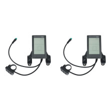2X S830 24V 36V 48V Schermo LCD per Bicicletta Elettrica Ebike Meter Pannello Universale con Parti Nel Bicicletta USB, Impermeabile