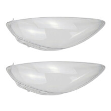 2X Car Left Headlight Shell Lamp Shade Transparent Cover Headlight Glass Headlight Lens Cover for 2 2007-2012