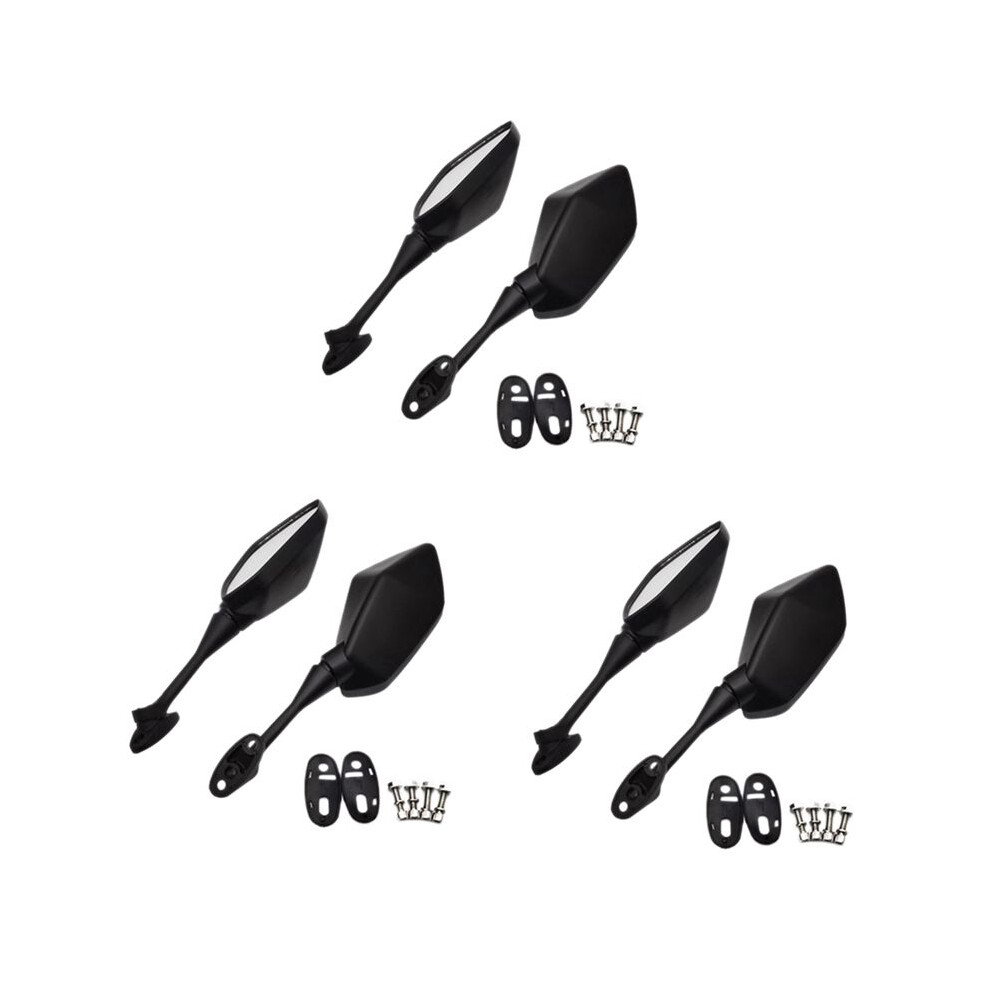 3X Motorcycle Rear View Mirror Motorcycle Parts For Cbr 600 F4 F4i 1999-2006 Cbr900 Cbr919 Cbr929 Cbr954 1998-2003 6031820711023