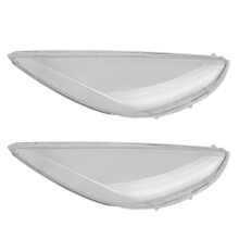 2X Car Right Headlight Shell Lamp Shade Transparent Cover Headlight Glass Headlight Lens Cover for 2 2007-2012