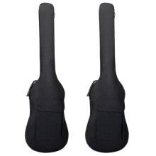 2X ÉLectrique Housse pour Guitare Basse Sac de Transport Sac à Dos Rembourré Étui Souple Rembourrage 5 mm Sac à Dos Léger et Imperméable