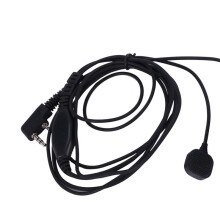 6X Kehle Mikrofon Vibration Headset Ohrhörer für Funk Gerät Uv-5R Uv-82 Uv-B6 Bf-888S Walkie Talkie Ohrhörer