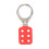 Lock Out Hasp 6-Holes Aluminum Alloy, Red & Silver 10