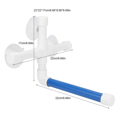 Removable Parrot Shower Suction Perch 2