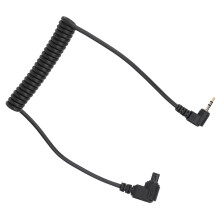 Câble déclencheur 2,5 mm (C3) pour Canon – spiralé, léger