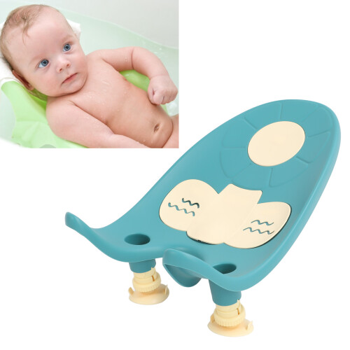 Baby Badewanneneinsatz verstellbar Grün 2