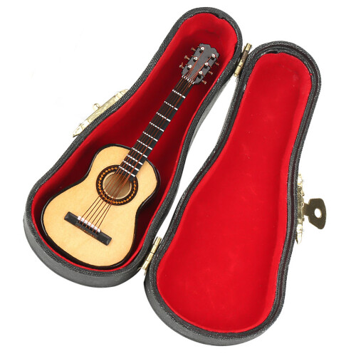 Lifelike Mini Musical Guitar Model Decor