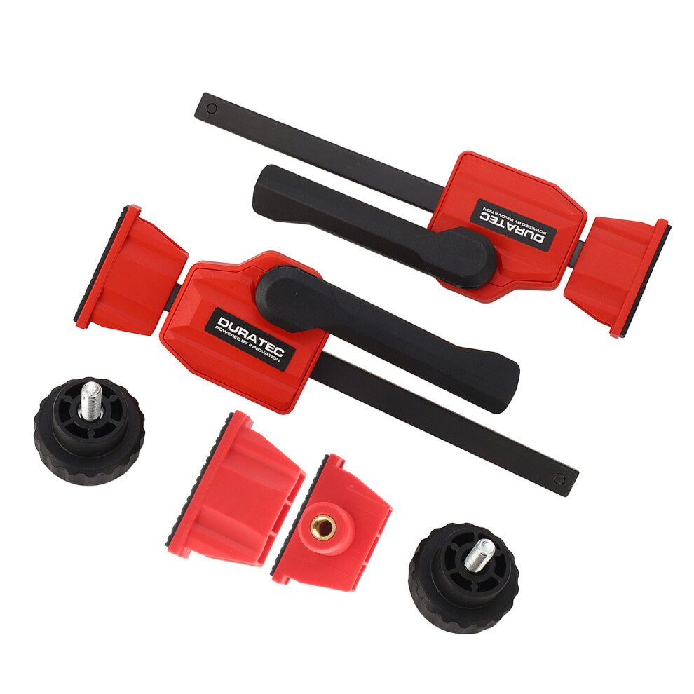 2Pcs Adjustable Woodworking Bench Dog Clamps, 20Mm Hole, 70Kg Clamp Force 4601388378789