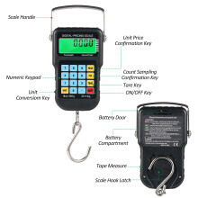 50kg Hanging Scale with Measure Tape