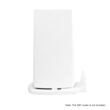 Wall Mount Holder for Linksys Velop WiFi Router White Adjustable & Easy Setup