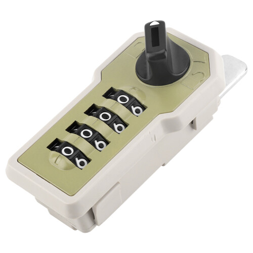 4 Digit Code Combination Cam Cabinet Password Security Coded Lock with Key ABS