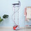 Homcom Cepillo de Vapor Rojo 35 x 25 x 23 cm 2