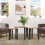 Homcom Mesitas de Café Bicolor 56 x 54.2 x 45.4cm 2