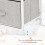 Homcom Cajonera Multicolor 45 x 30 x 92cm 6