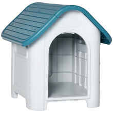 Caseta para Perros Bicolor 59 x 75 x 66 cm