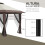 Outsunny Carpa Plegable Beige 392 x 392 x 283 cm 2
