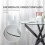 Homcom Mesa de Comedor Negro Ø80 x 75 cm 4