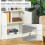 Homcom Estantería Blanco 70 x 29.5 x 167 cm 5