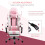 Vinsetto Silla Gaming Rosa 64 x 67 x 127 cm 2