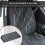 PawHut Funda Asiento Coche Perro Gris 105 x 46 cm 5