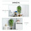 Outsunny Planta de Bambú Artificial Verde 18 x 18 x 150 cm 5