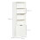Homcom Estantería para Libro Blanco 59 x 29 x 180 cm 3