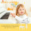 Homcom Piano de Cola Infantil Blanco 52 x 50 x 49 cm 4