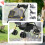 PawHut Cochecito para Mascota Gris 67 x 45 x 96 cm 6