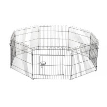 Parque de Perros Negro Ø180 x 61 cm