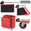 Durhand Caja Taller Rojo 69 x 33 x 75cm 2