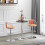 Homcom Mesa de Bar Negro Ø60 x 93 cm 2