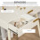 Homcom Tocador con Espejo Blanco 80 x 40 x 123cm 4
