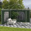 Outsunny Paredes para Carpa Verde 295 x 195 cm 2