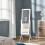 Homcom Espejo de Pie Blanco 47 x 46 x 148 cm 5