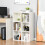 Homcom Estantería para Libro Blanco 65.5 x 30 x 97.5 cm 2