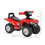 Homcom Quad Correpasillos Infantil Rojo 60 x 38 x 42 cm 3