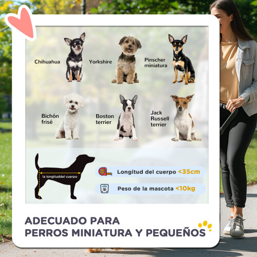 PawHut Cochecito Perro y Gato Azul 75 x 45 x 97 cm 1