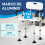 Homcom Silla para Ducha Blanco 54 x 52 x 82 cm 4