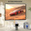 Homcom Pantalla de Proyector Blanco 171 x 0 x 131 cm 4