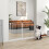 PawHut Barrera de Seguridad Blanco 145 x 1.5 x 76 cm 3