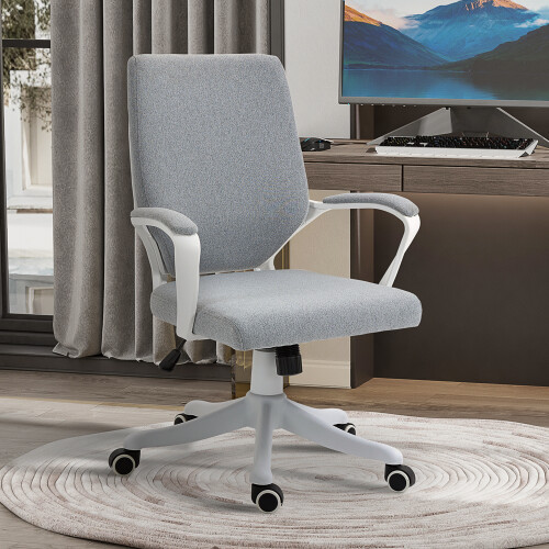 Vinsetto Silla de Oficina Gris 62 x 69 x 100 cm 1