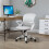 Vinsetto Silla de Oficina Gris 61 x 61 x 99 cm 2