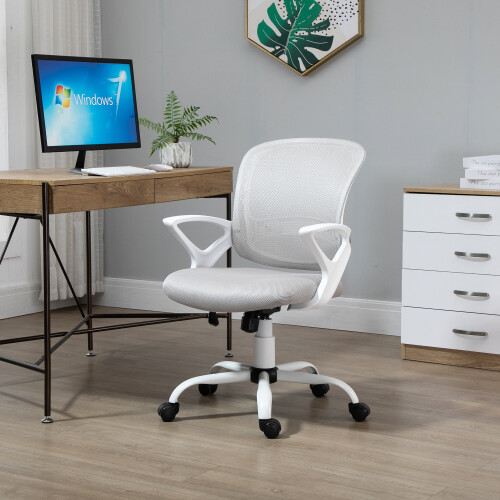 Vinsetto Silla de Oficina Gris 61 x 61 x 99 cm 1