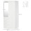 Homcom Armario Blanco 80 x 50 x 180 cm 3